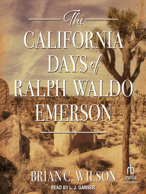 cover image of The California Days of Ralph Waldo Emerson